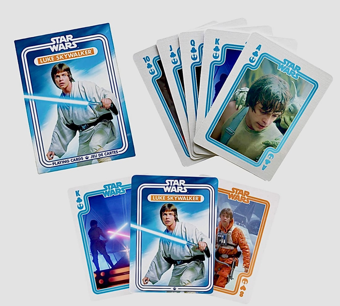 Sealed Star Wars LUKE SKYWALKER Playing Cards (1 of 2)