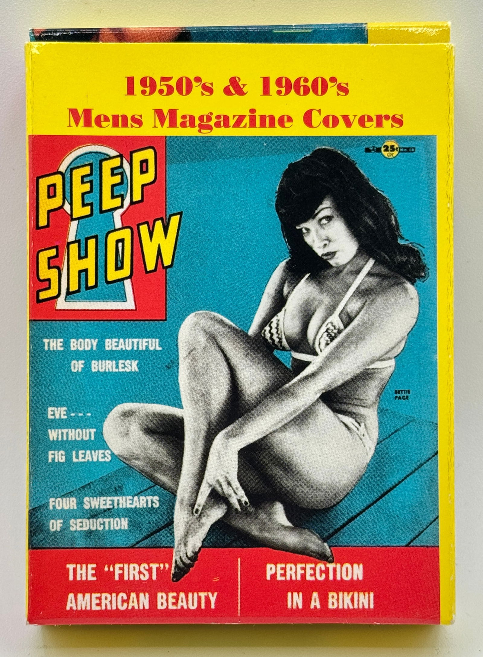 Rare 1950/60s Risque Adult Peep Show Magazine Cover Trading Cards (1 of 2)