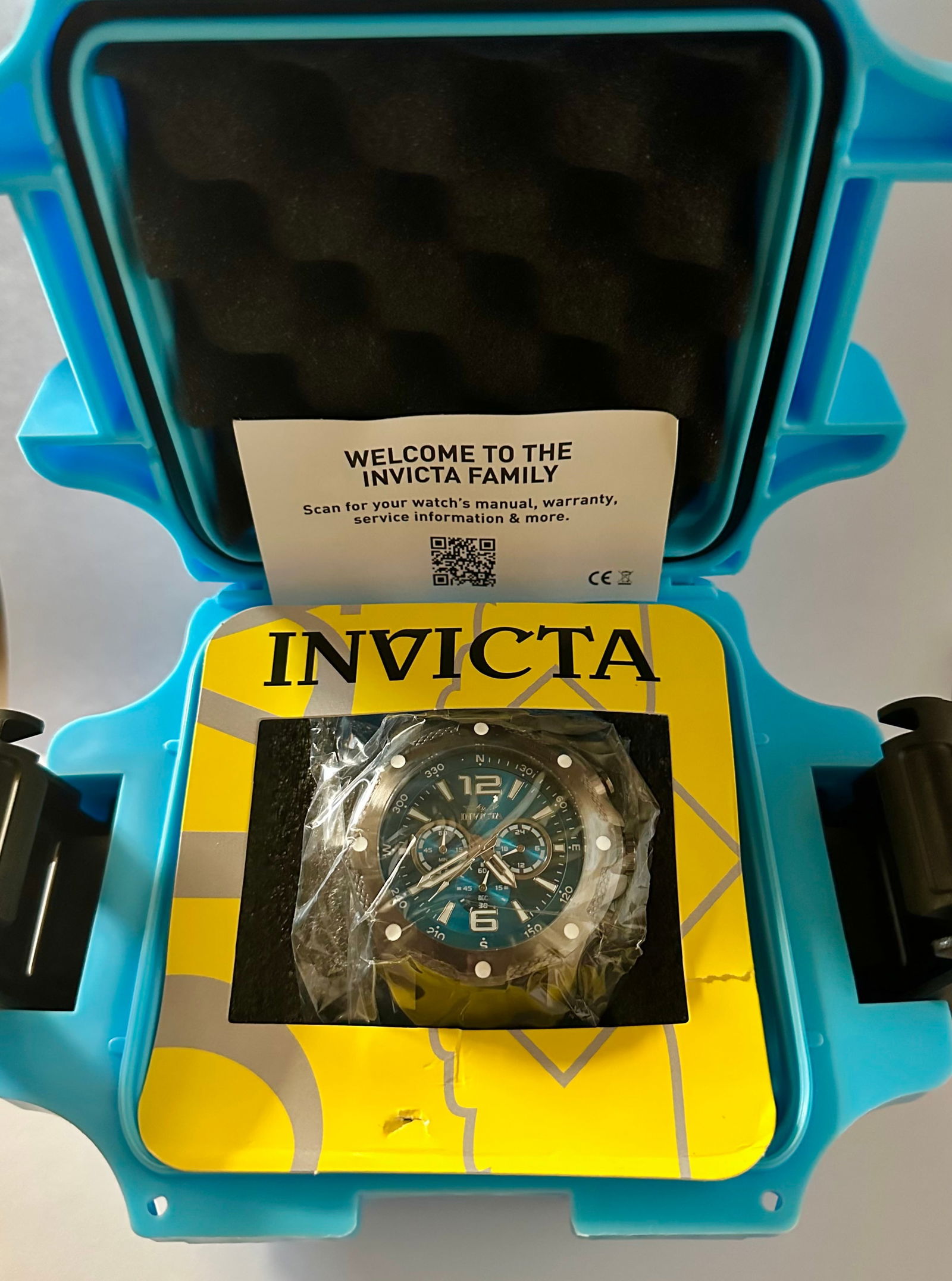 Genuine Brand New INVICTA I-FORCE Mens Watch in Air Tight Hard Case: Brand New in Original Box – Multiple Photos Posted