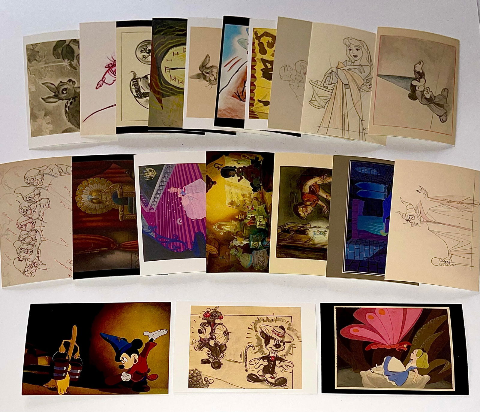 20 Beautiful Golden Age The Art of Disney Postcards - A (1 of 1)