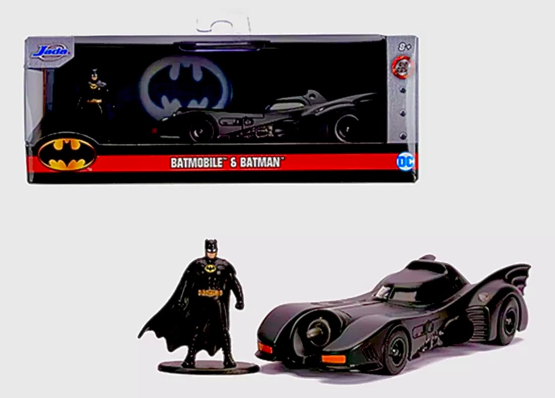 1989 BATMAN & Die-Cast BATMOBILE by JADA Toys (1 of 1)