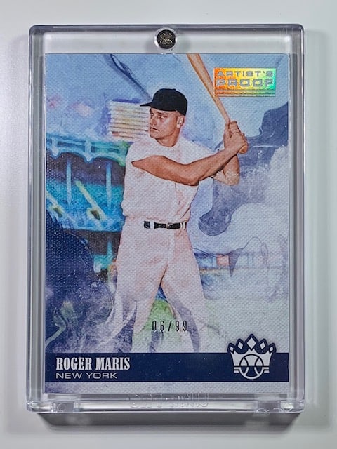 RARE 1 of 99 Artist Proof ROGER MARIS Baseball Card (1 of 1)
