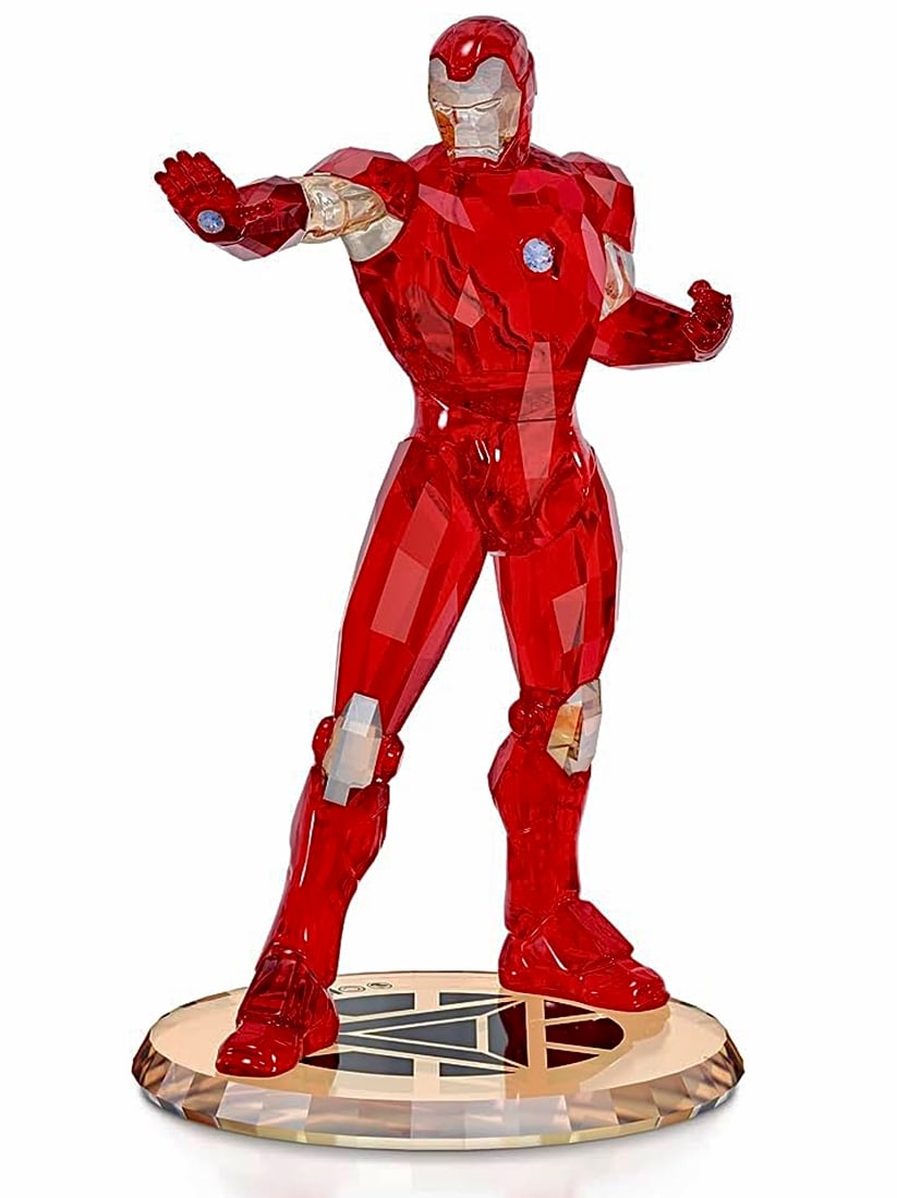 Marvel Comic Books SWAROVSKI Crystal IRONMAN Figurine with Box (1 of 1)