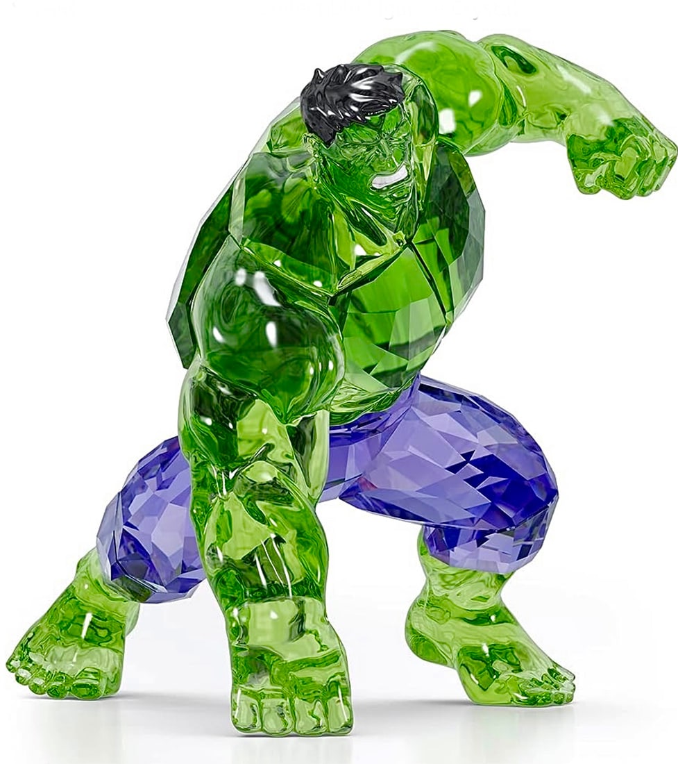 Marvel Comic Books SWAROVSKI Crystal HULK Figurine with Box (1 of 1)