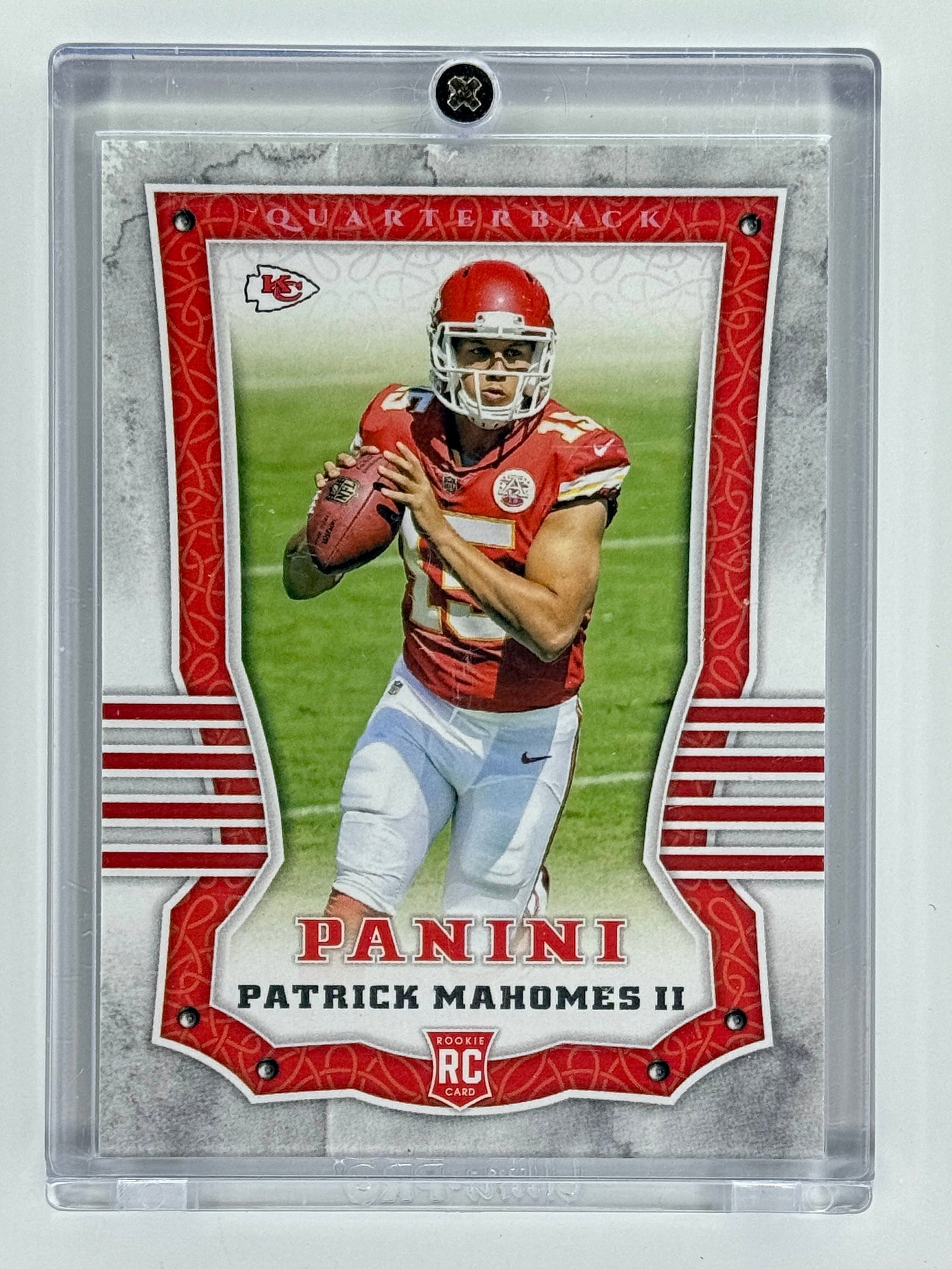 2017 Panin PATRICK MAHOMES Rookie Football Card (1 of 2)