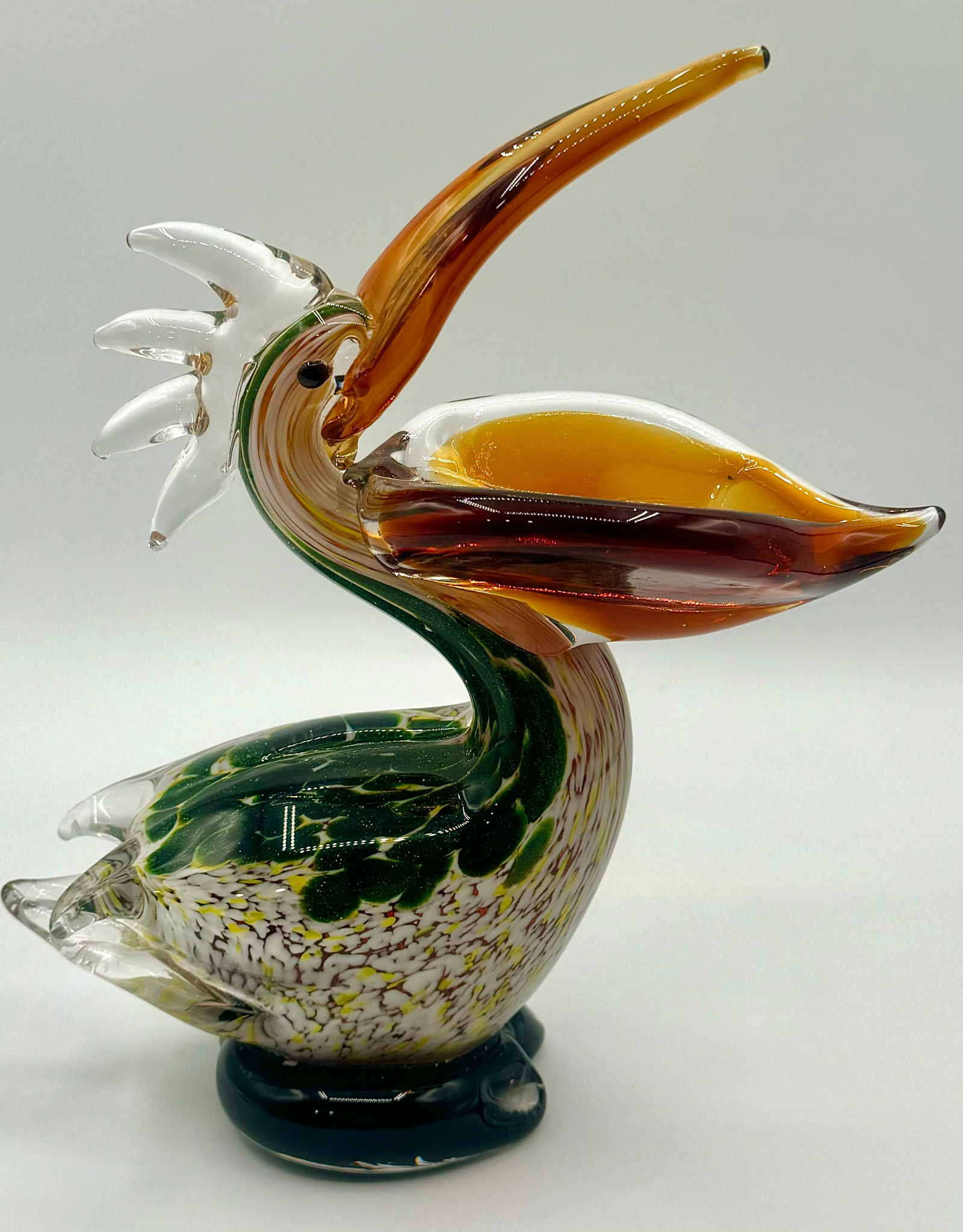 Awesome MURANO Art Glass Pelican AWESOME PIECE (1 of 4)