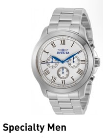 Genuine New INVICTA Specialty Collection Mens Watch in Original Box