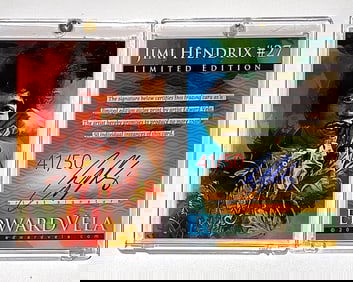 1 of Only 50 Hand Signed by Artist JIMI HENDRIX Trading Card