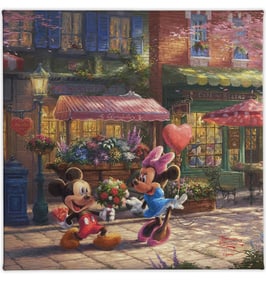 Walt Disney Gallery Wrapped Canvas by THOMAS KINKADE Studios