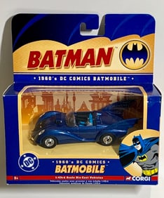 CORGI Toys 1960s Die-Cast BATMAN Batmobile Car
