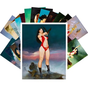 Lot of 24 VAMPIRELLA Never Used Collector Postcards