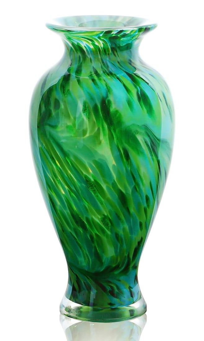 Gorgeous MURANO Style Blown Art Glass Vase (1 of 2)