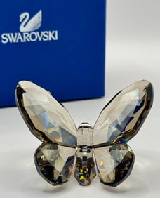 Gorgeous Signed SWAROVSKI Crystal Butterfly with Original Box