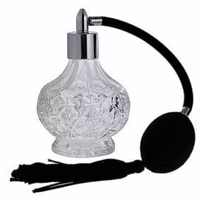 Elegant French Crystal Atomizer Perfume Bottle