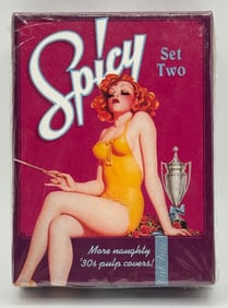 Rare Spicy Naughty Pin up Girl Art of the 1930s Trading Cards Set
