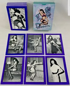 RARE Risque BETTY PAGE Passion Pinup Girl Trading Cards Set