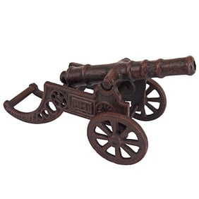 Royal Military Institute Collectible Cast Iron Desktop Model Cannon