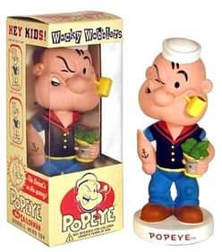 Sealed Funko Wacky Wobbler POPEYE Collectible Toy Bobblehead