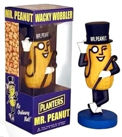 Sealed Funko Wacky Wobbler MR. PEANUT Collectible Toy Bobblehead