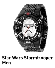 $1195 INVICTA Limited Edition Star Wars STORMTROOPER Watch