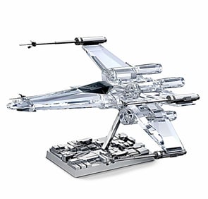 Star Wars SWAROVSKI Crystal X-WING FIGHTER Figurine with Box
