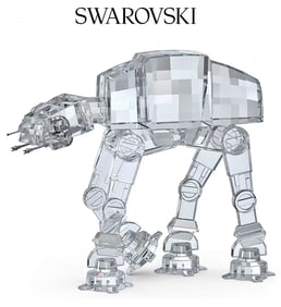 Star Wars SWAROVSKI Crystal AT-AT WALKER Figurine with Box