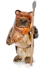 Star Wars SWAROVSKI Crystal EWOK Figurine with Box