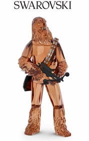 Star Wars SWAROVSKI Crystal CHEWBACCA Figurine with Box
