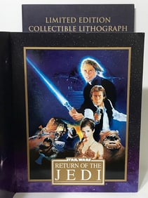 Original Star Wars RETURN OF THE JEDI Lithograph in Presentation Folder