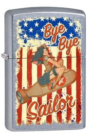 WW2 Risque Propaganda ZIPPO Lighter in Original Box
