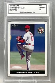 Gem Mint 10 SHOHEI OHTANI Rookie Baseball Card