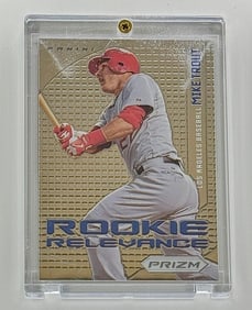2012 Panini Prizm MIKE TROUT Rookie Baseball Card