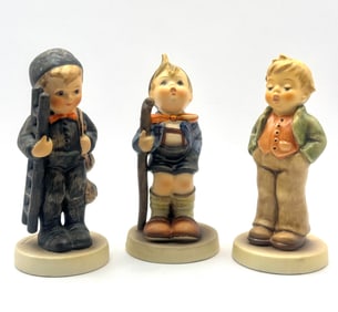 Lot of 3 Vintage MJ Hummel Goebel West Germany Porcelain Figurines