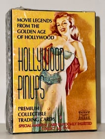 Complete Set of Golden Age of Hollywood Pinup Girl Trading Cards