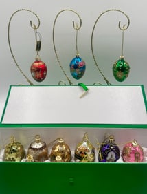 Lot of 12 JR Collection FABERGE Inspired Egg Christmas Ornaments – 2