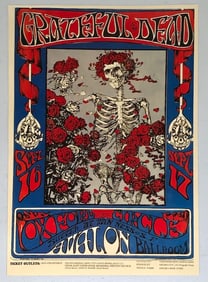 The GRATEFUL DEAD 12 x 18 Concert Poster