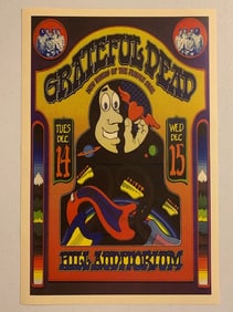 The GRATEFUL DEAD 12 x 18 Concert Poster
