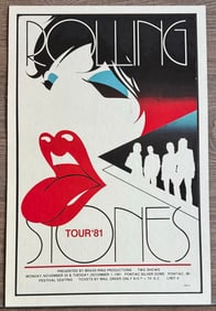 The Rolling Stones Music Concert Poster 12 X 18