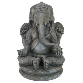Lord Ganesha Hindu Elephant Buddha God Statue