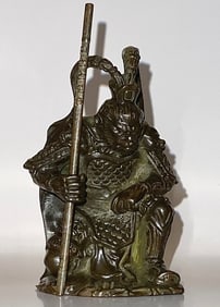 Solid Bronze Chinese SUN WUKONG Monkey King Statue