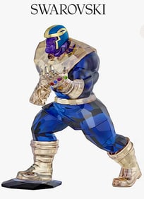 Marvel Comic Books SWAROVSKI Crystal THANOS Figurine with Box