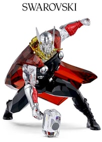 Marvel Comic Books SWAROVSKI Crystal THOR Figurine with Box