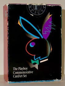 Lot of 72 PLAYBOY Art Commemorative Trading Cards in Original Box
