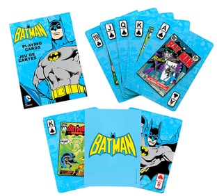Sealed D.C. Comic Books BATMAN and ROBIN Playing Cards