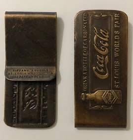 Tiffany 1904 St Louis World’s Fair COCA-COLA Money Clip
