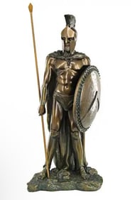 Awesome Legendary Gladiator Spartan Warrior Statue