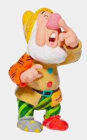Disney ROMERO BRITTO Snow White and the Seven Dwarfs SNEEZY Figurine