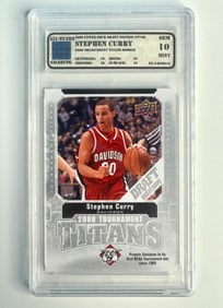 Gem Mint 10 STEPH CURRY Upper Deck Draft Edition Rookie Basketball Card