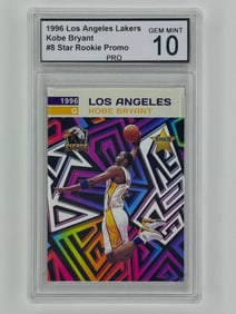 LTD Edition 1996 Star Rookie Promo KOBE BRYANT Rookie Basketball Card