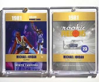 MICHAEL JORDAN Rookie Phenoms Basketball Card